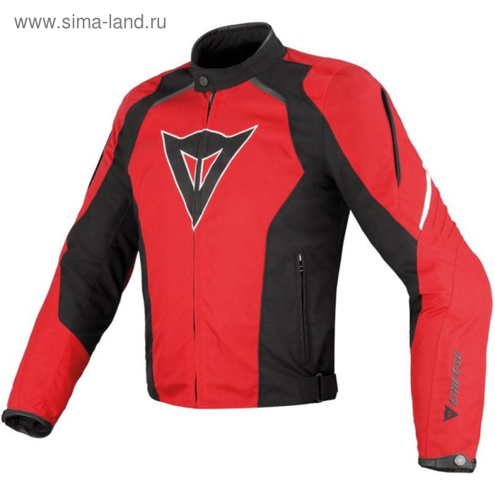 Куртка Dainese Laguna Seca Tex, 56, Rosso/nero/bianco - Фото 1