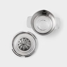 Соковыжималка для цитрусовых, 13×10.5 см, нержавеющая сталь - Фото 4