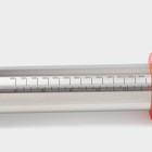 Скалка с ограничителями кондитерская KONFINETTA, 43×5.5 см, рабочая часть 35 см - Фото 3