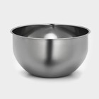 Миска из нержавеющей стали с мерной шкалой, 4 л, d=23 см - Фото 1