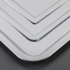 Противень, 39.5×29.5 см, нержавеющая сталь, серебристый - Фото 2