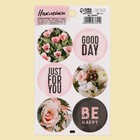 Наклейки для подарков и цветов, «Нежность», 9×16 см  (артикул 3967641)  большой выбор товаров оптом и в розницу по низким ценам с доставкой