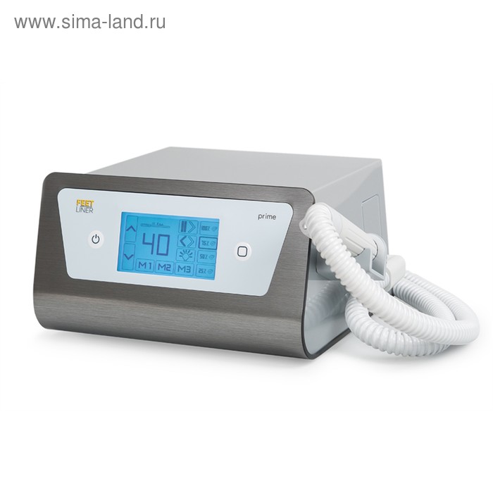 Аппарат для педикюра FeetLiner Prime с пылесосом, 80 Вт, 40000 об/мин, серый