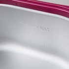 Парафиновая ванночка SD-8009, 265 Вт, 2.5 л, розовая - Фото 4