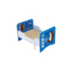 Кровать детская раздвижная Polini kids Fun 3200 «Маша и Медведь», 3 положения, цвет синий - Фото 2