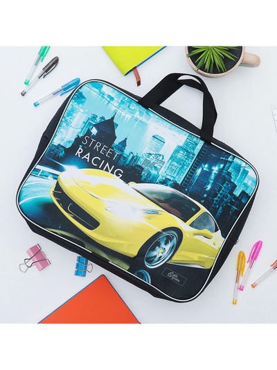 Папка для труда, А4, текстильная, 35×27×7 см, Street Rasing