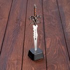 Сувенирный меч на подставке, 8,5х3,5х27 см - фото 298120031