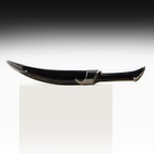 Макет оружия «Сувенирный нож. Узор», чёрный в чехле, пластик, 28 см - Фото 2