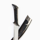 Макет оружия «Сувенирный нож. Узор», чёрный в чехле, пластик, 28 см - Фото 5