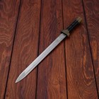 Сувенирный меч, прямой с резьбой по лезвию, ножны пустыня, 3 вставки металл, 40см - Фото 4