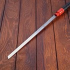 Сувенирный меч, в виде биты, ножны красный металл. футляр, 61 см - Фото 5