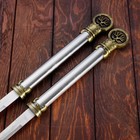 Макет оружия «Сувенирный кинжал на подставке 2в1. Лотос», подарочный набор, рукоять под голографию, 59 см - Фото 8