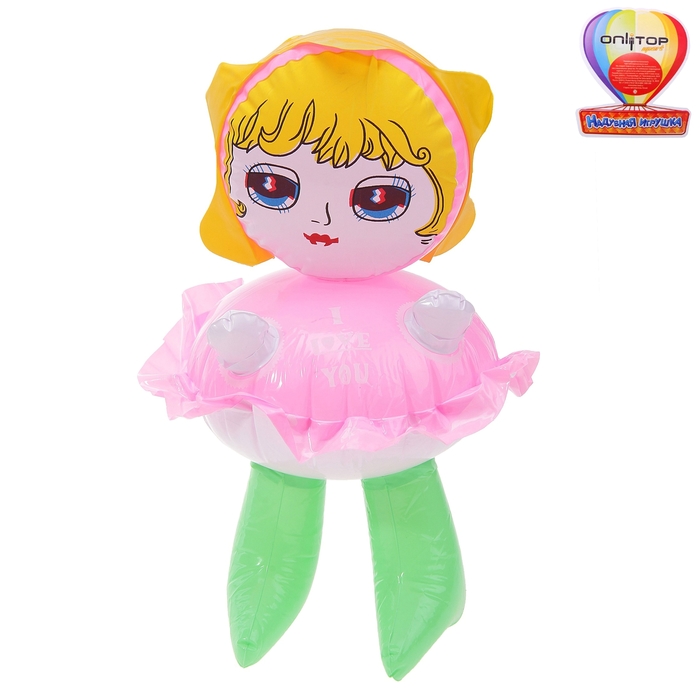 Игрушка надувная Кукла 35 см, звук (129971) - Купить по цене от 44.70 ...