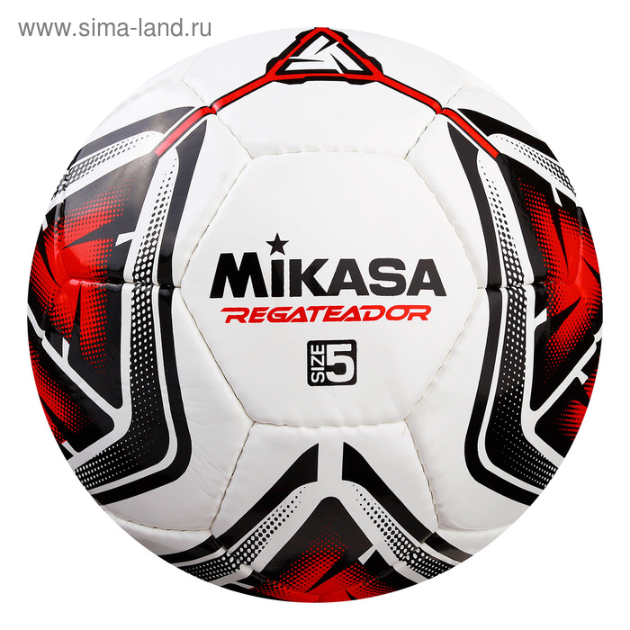Мяч футбольный MIKASA REGATEADOR5-R, размер 5, PVC - Фото 1
