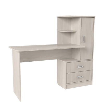 Стол компьютерный «Альянс 9», 1450×520×1250 мм, цвет бодега светлый