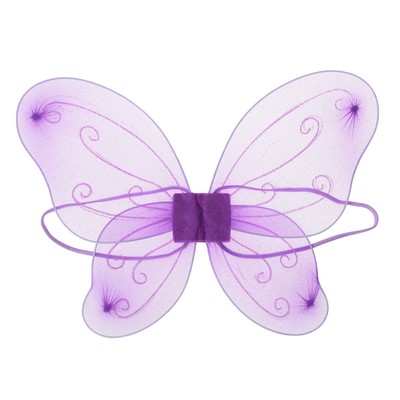 Карнавальные крылья «Фея», цвет фиолетовый