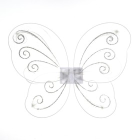 Карнавальные крылья «Перелёт», цвет белый