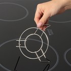 Подставка для водяной бани, d=16 см, нержавеющая сталь - Фото 2