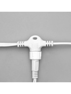 Гирлянда «Занавес» 2 × 1.5 м, IP44, УМС, белая нить, 360 LED, свечение белое, 220 В - Фото 9