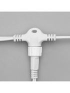 Гирлянда «Занавес» 2 × 1.5 м, IP44, УМС, белая нить, 360 LED, свечение синее, 220 В - Фото 12