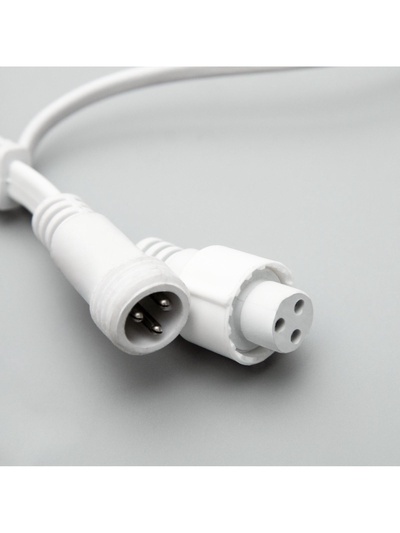 Гирлянда «Занавес» 2×3 м, IP44, УМС, белая нить, 760 LED, свечение тёплое белое, 220 В