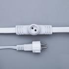 Гирлянда «Занавес» 2 × 3 м, IP44, УМС, белая нить, 760 SMD-LED, свечение тёплое белое, 220 В - Фото 5