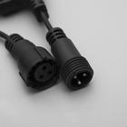 Гирлянда «Занавес» 2 × 3 м, IP44, УМС, тёмная нить, 760 SMD-LED, свечение тёплое белое, 220 В - Фото 6