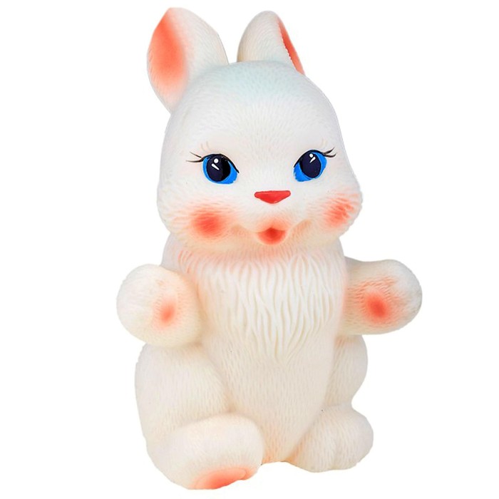 Резиновая игрушка «Заяц Русачок» - Фото 1