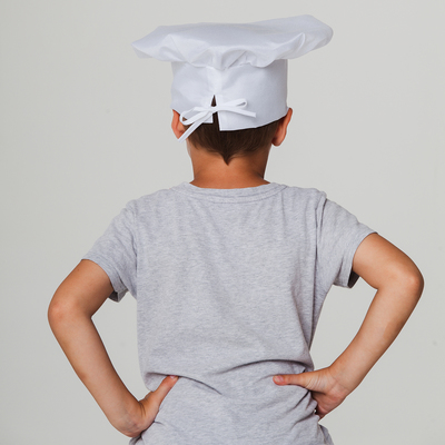 Карнавальный колпак «Повар», обхват головы 53-57 см, белый