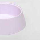 Миски с лотком "Феликс" 0,3 л, 41 x 30 x 6 см, фиолетовый лоток, белые миски - Фото 9
