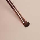 Кисть для макияжа «Brush СOFFEE», 13 (+/- 1) см, цвет коричневый - Фото 4