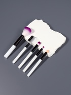 Набор кистей для макияжа COLOR POWER, 5 шт., чёрный, белый - Фото 2