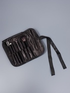 Набор кистей для макияжа SMOKY, 7 шт., чехол на завязках, чёрный - Фото 6