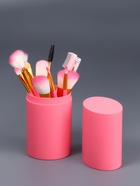 Набор кистей для макияжа COLOR POWER pink, 12 шт., футляр, розовый - Фото 2