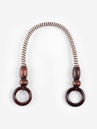 Ручки для сумки, 2 шт., вощёный шнур, 46×4.5 см, коричневые - Фото 3