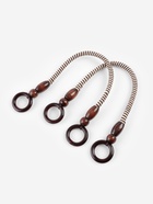 Ручки для сумки, 2 шт., вощёный шнур, 46×4.5 см, коричневые - Фото 4