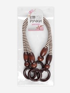 Ручки для сумки, 2 шт., вощёный шнур, 46×4.5 см, коричневые - Фото 10