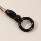 Ручки для сумки, 2 шт, вощёный шнур, 46 ± 1 × 4,5 см, цвет чёрный - фото 9556265
