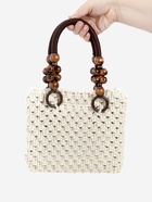 Ручки для сумки, 2 шт., вощёный шнур/дерево, 46.5×4 см, цвет коричневый  (артикул 3784290)  большой выбор товаров оптом и в розницу по низким ценам с доставкой