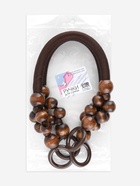 Ручки для сумки, 2 шт., вощёный шнур/дерево, 46.5×4 см, цвет коричневый  (артикул 3784290)  большой выбор товаров оптом и в розницу по низким ценам с доставкой