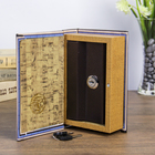 Сейф-книга дерево "Морское приключение" кожзам 17х11х5 см - Фото 2