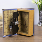 Сейф-книга дерево "Морское приключение" кожзам 17х11х5 см - Фото 3