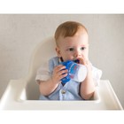 Поильник детский M&B «Маленький босс» с твёрдым носиком, от 9 мес., 140 мл., с ручками, синий - Фото 8