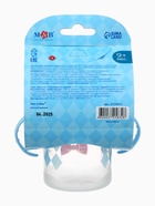 Поильник детский M&B «Джентльмен» с твёрдым носиком, от 9 мес., 140 мл., с ручками, голубой - Фото 12