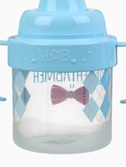 Поильник детский M&B «Джентльмен» с твёрдым носиком, от 9 мес., 140 мл., с ручками, голубой - Фото 9