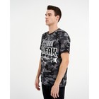 Футболка мужская KAFTAN "Лучший рыбак" р-р 4XL(58), серый - Фото 3