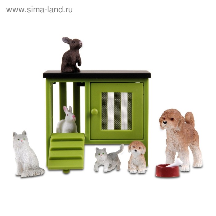 Куклы для домика Стокгольм «Домашние животные» - Фото 1