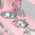 Игровая кухня из дерева «Винтаж», цвет розовый - Фото 3