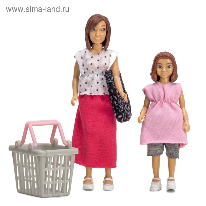 Игровой набор кукол «Мама и дочка» - Фото 1
