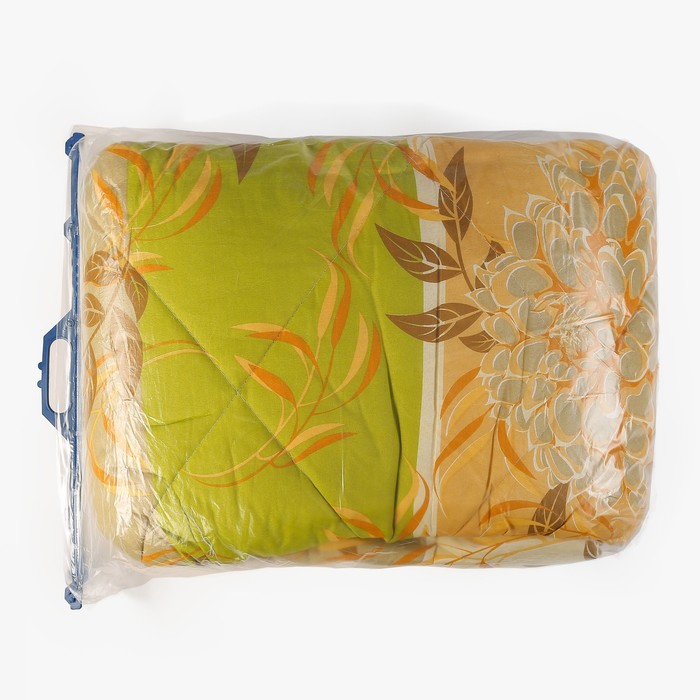 Одеяло, размер 140х205 см, цвет МИКС, синтепон - фото 1887834367